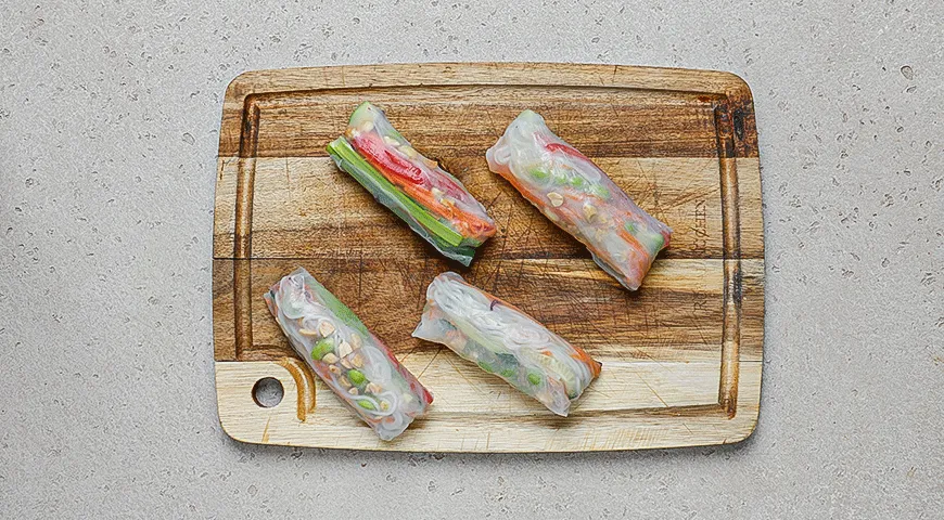 Овощные спринг-роллы