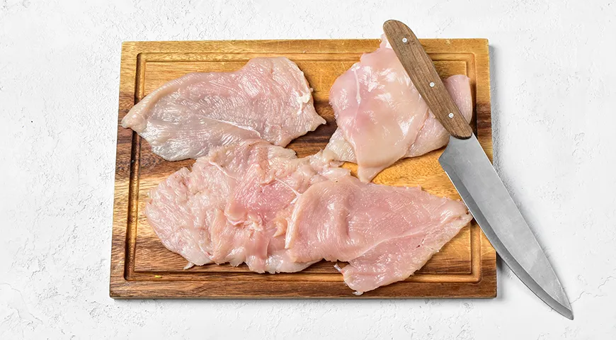 Куриное филе под шубой в духовке