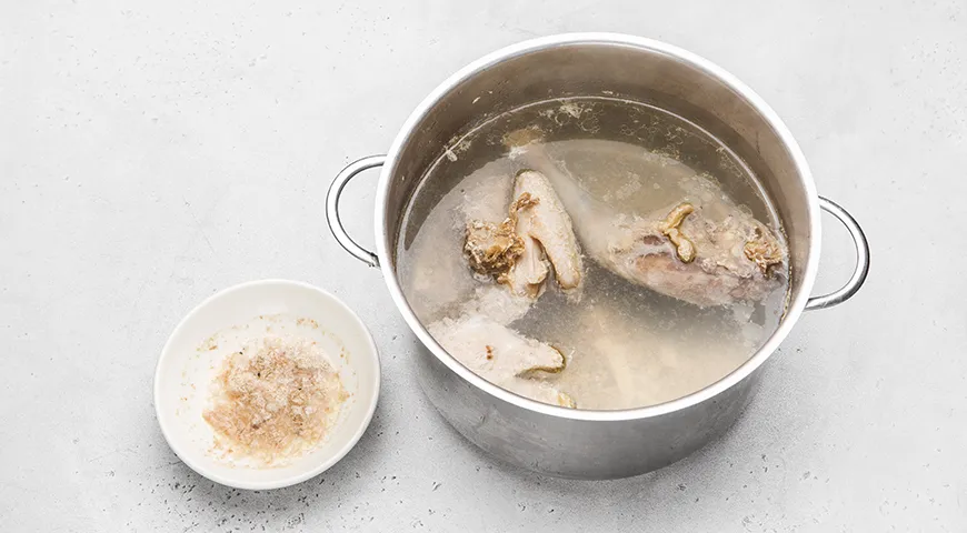 Куриный суп со «звездочками»