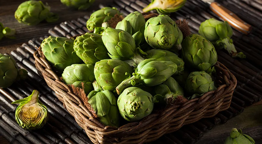 Артишоки Baby Anzio удобны в использовании, поскольку в пищу годятся практически целиком