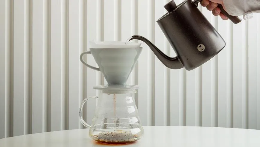 С помощью пуровера кофе готовится не дольше 4 минут
