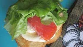 Сэндвич с форелью