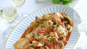Рецепты с алкоголем, томатами и шампиньонами