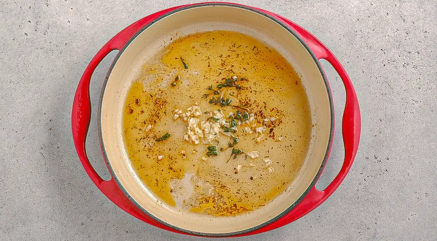 Свинина с виноградом