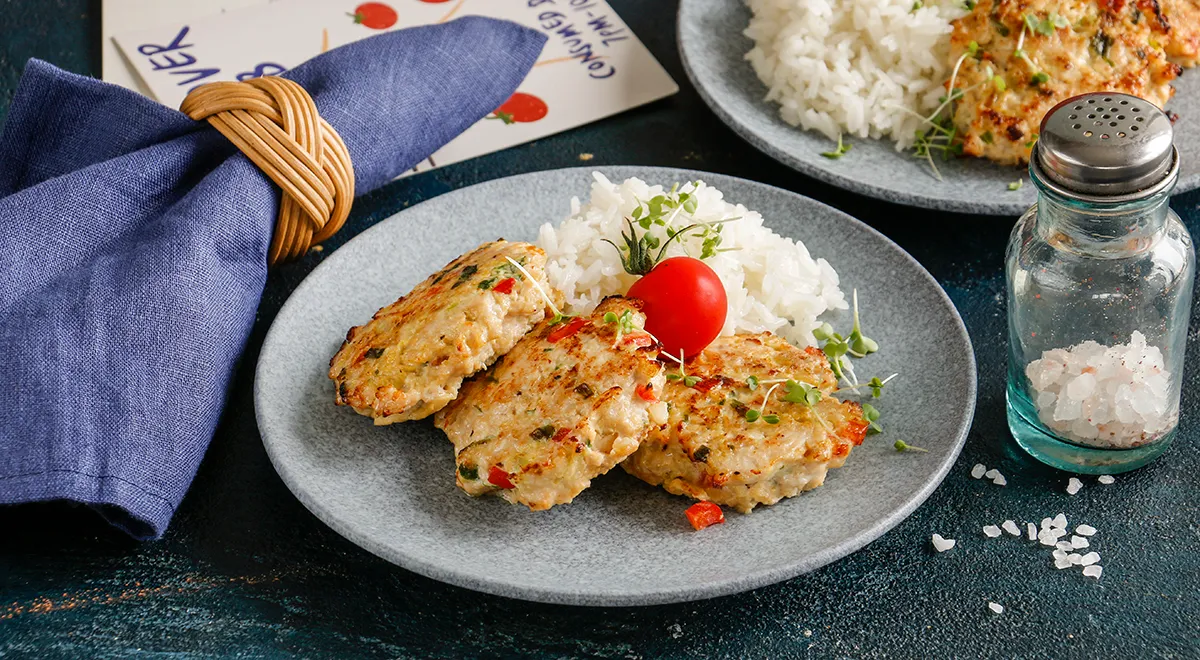 Рубленые котлеты из индейки