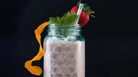 Рецепты с ягодами, молоком и мятой