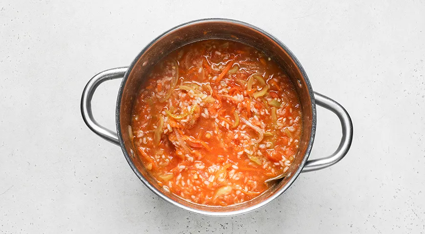 Лечо с рисом