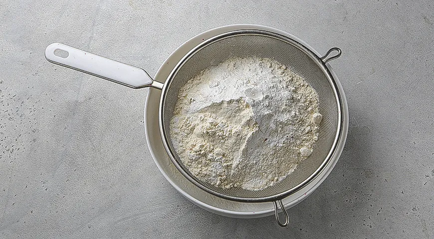 Ванильный торт с черешней