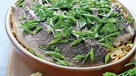 Рецепты с рыбой, крупой и кинзой