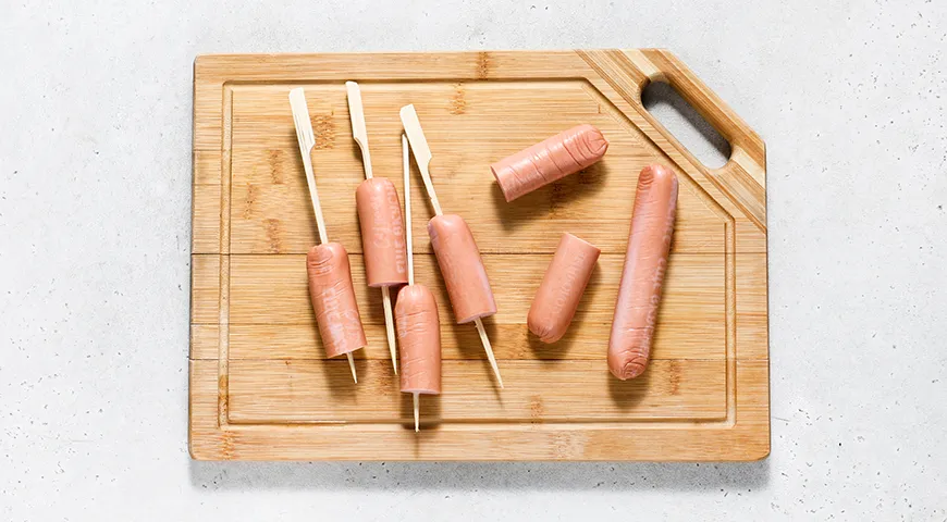 Корн-доги с сыром