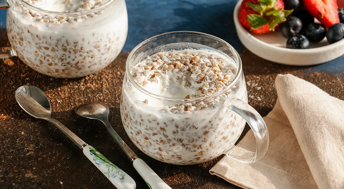 Рецепт гречки на кефире 1%