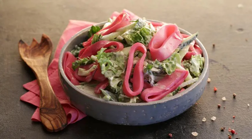 Розовые кальмары