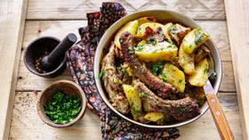 Рецепты со свининой, картофелем и фруктами