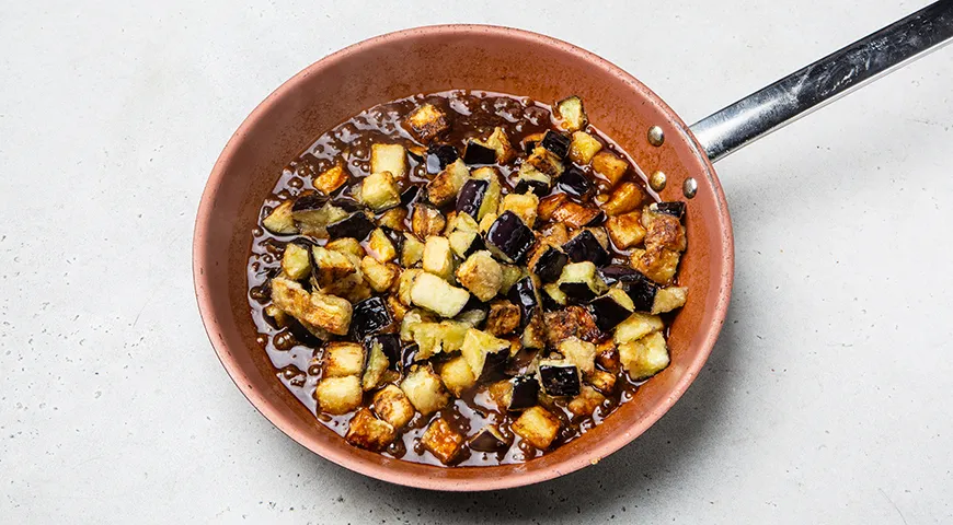 Карамелизованные баклажаны с хрустящей корочкой