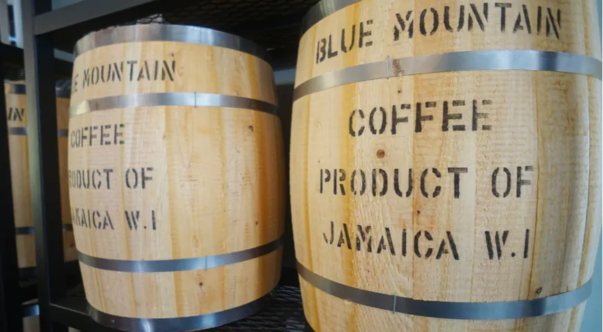 Кофе blue mountain в дубовых бочках