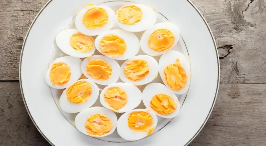Варёные яйца