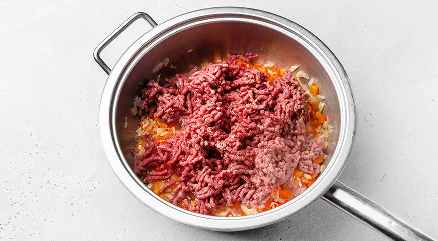 Цветная капуста в духовке с фаршем и сыром