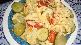 Рецепты с молочной продукцией, огурцом и капустой