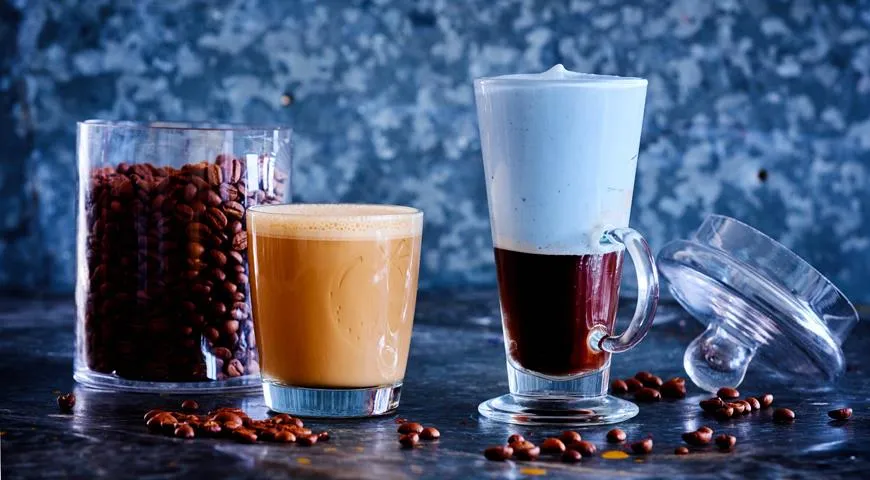 Синий латте и Bullet proof coffee