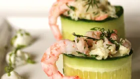 Рецепты с морепродуктами, огурцом и укропом