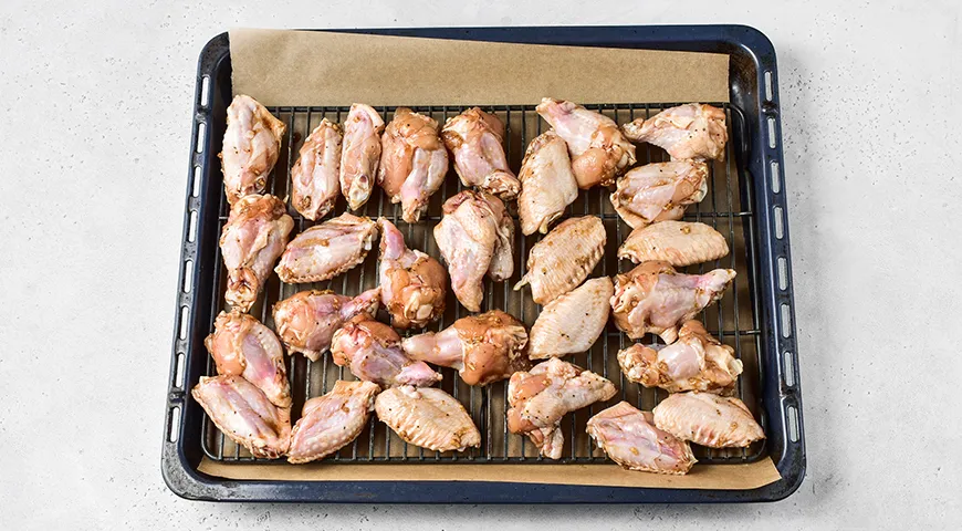 Куриные крылышки в соусе терияки в духовке