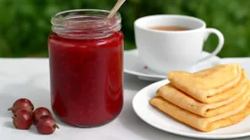 Варенье из крыжовника с апельсином через мясорубку на зиму