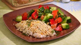 Филе судака с сыром