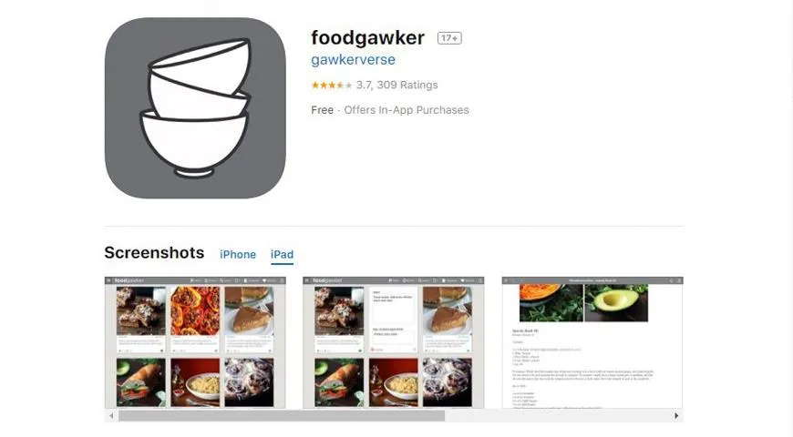 Приложение Foodgawker