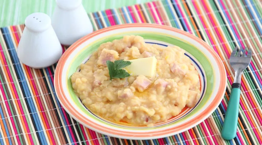 Рецепт гороховой каши в мультиварке