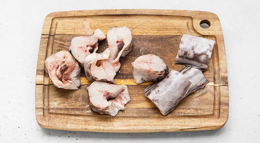 жареная рыба конгрио