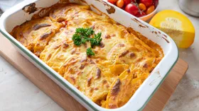 Запеканка из тыквы с сыром