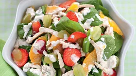Рецепты с молочной продукцией, курятиной и виноградом
