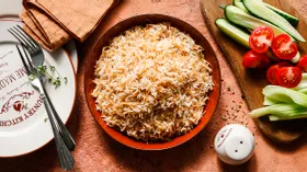 Рис по-турецки с вермишелью на сковороде