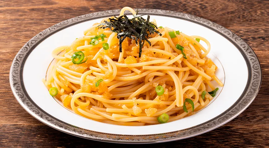 Паста с икрой сельди