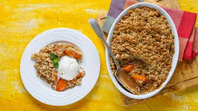 Абрикосовый крамбл