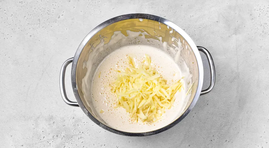 Яблочные блины