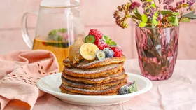 Арахисовые оладьи