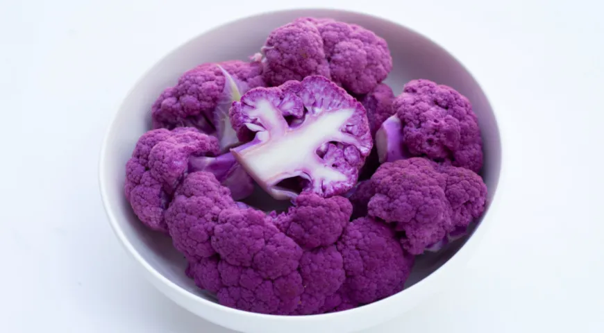 Фиолетовая цветная капуста