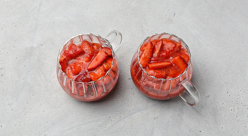 Клубничное брюле