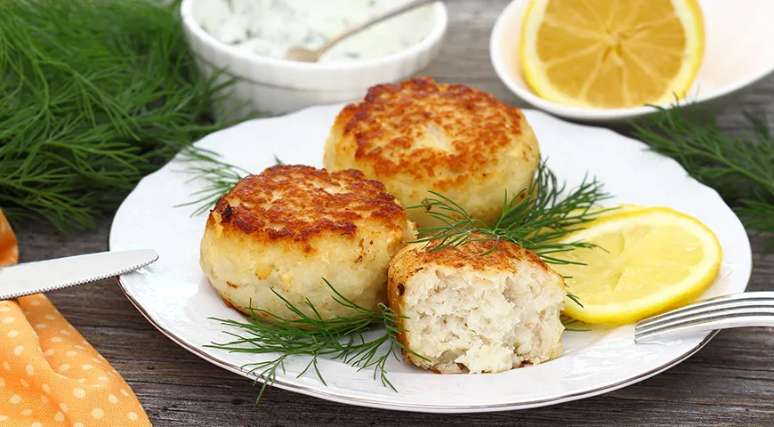 Котлеты из линя