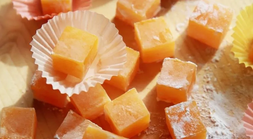 Рецепт мандаринового рахат-лукума