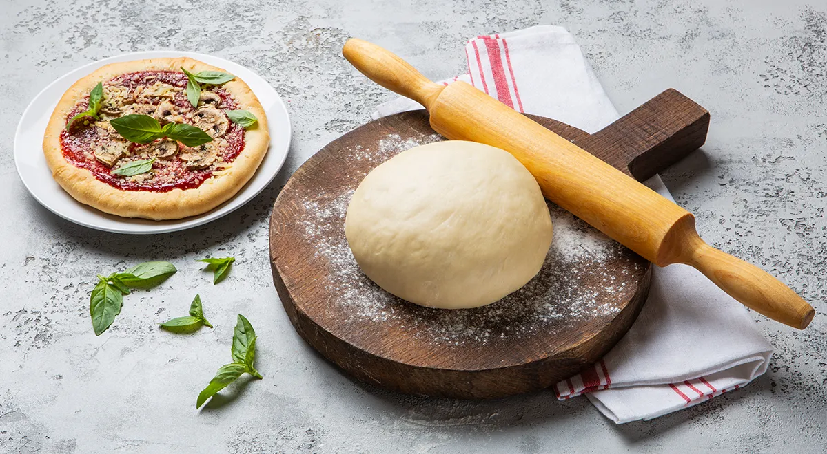 Тесто для пиццы с разрыхлителем