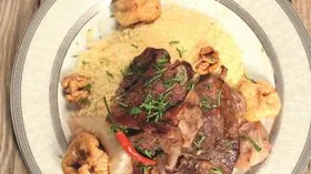 Рецепты с приправами, мясом и орехами
