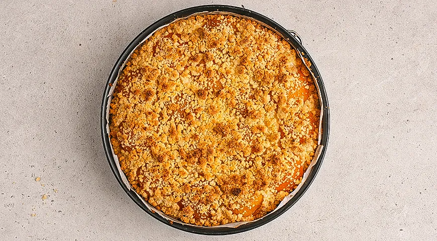 Королевская ватрушка с абрикосами