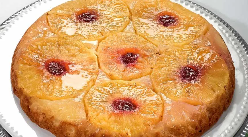 Рецепт Татен с ананасом