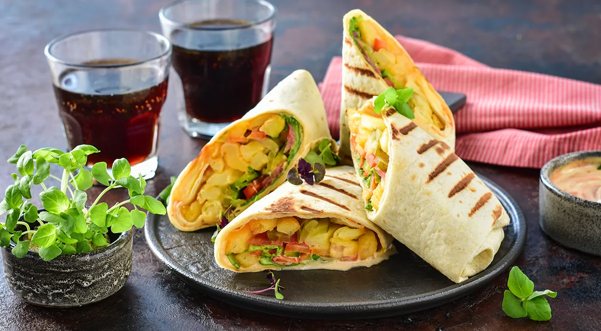 Рецепт постной шаурмы