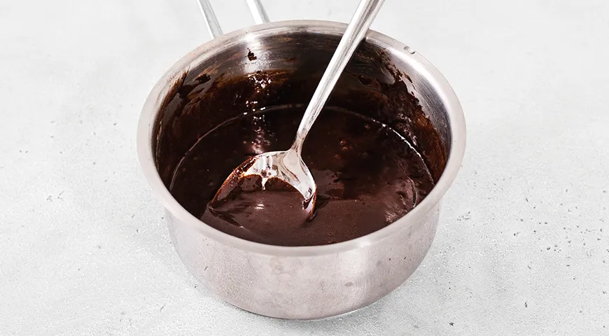 Постная шоколадная глазурь