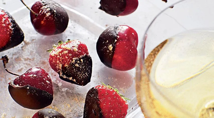 Ягоды в шоколаде