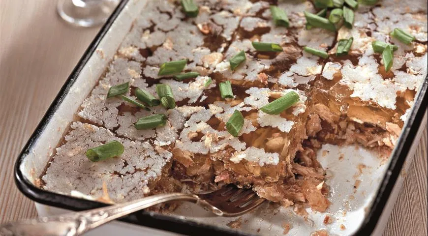 Холодец из свинины и говядины