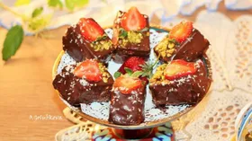 Рецепты со сливками, клубникой и творогом